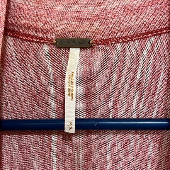 Free People Take A Bow Stripe Fringe Boho Cardigan - Picture 2 of 7